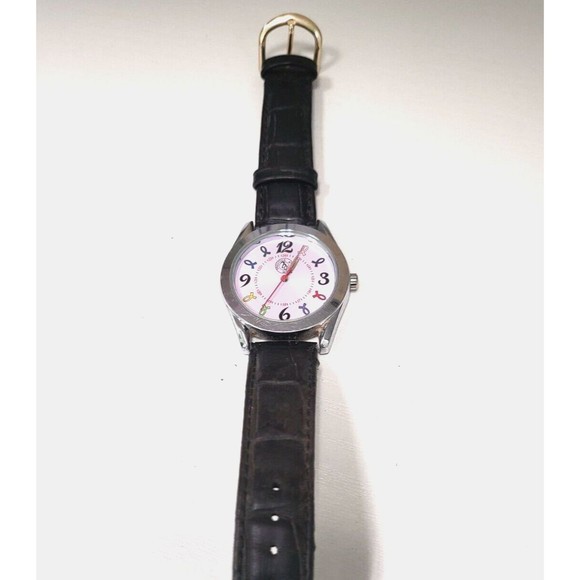 Prestige Medical Watch Water Resistant Croc Band New Battery Cancer Survivor EDT main image 4
